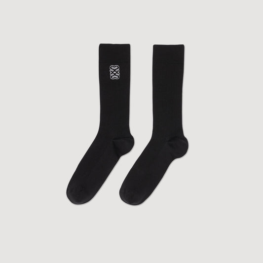 Sandro Embroidered socks