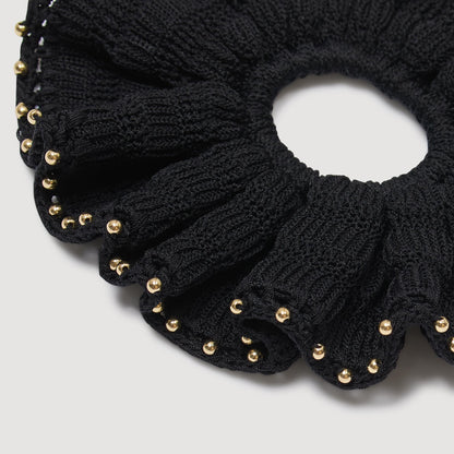 Sandro Beaded crochet scrunchie