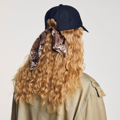Sandro Cap with tied scarf