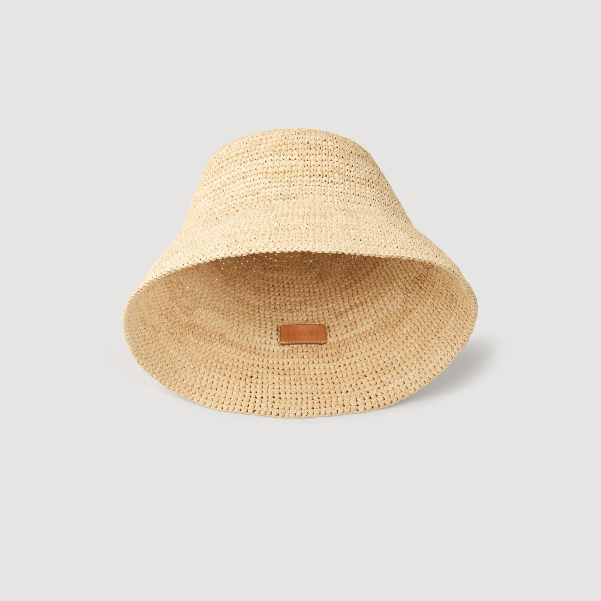 Sandro Raffia bucket hat