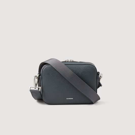 Sandro Small reconstituted leather bag