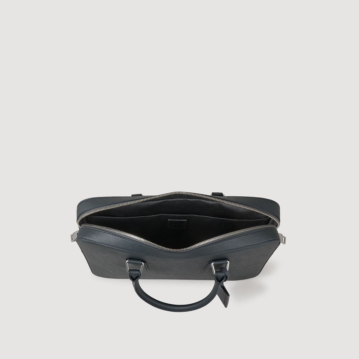 Sandro Reconstituted leather briefcase