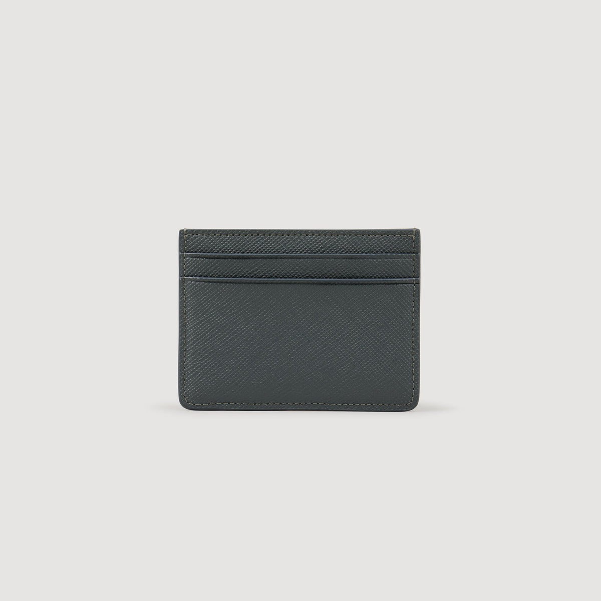 Sandro Reconstituted leather cardholder
