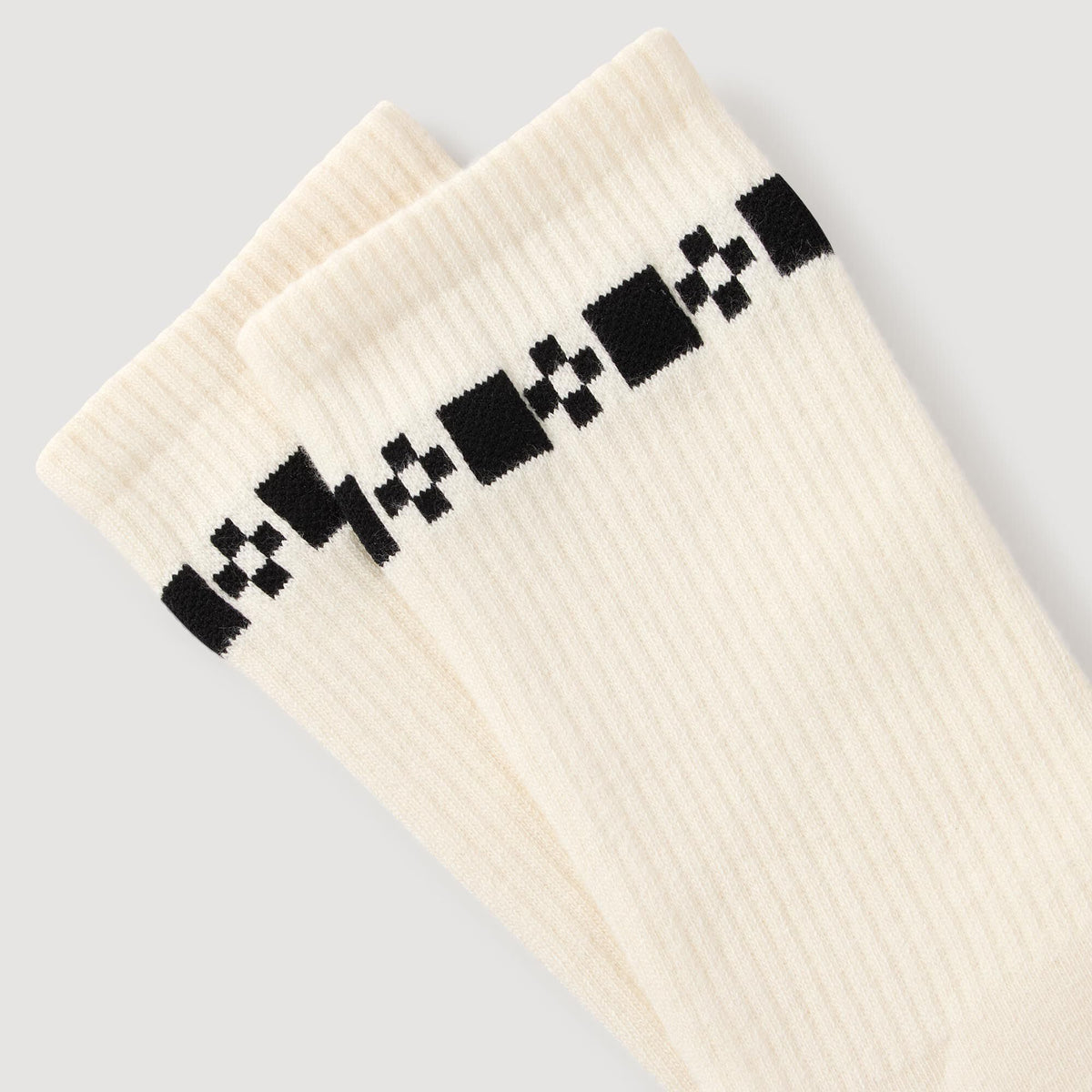 Sandro Cross signature embroidered socks