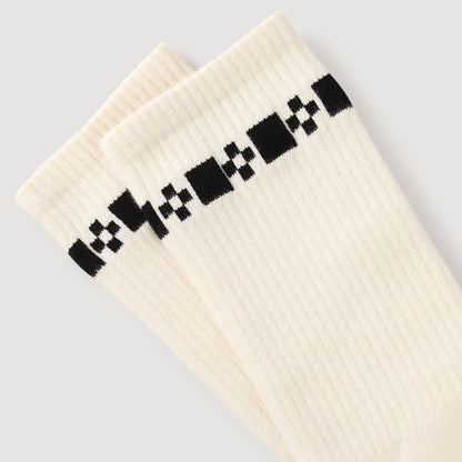 Sandro Cross signature embroidered socks
