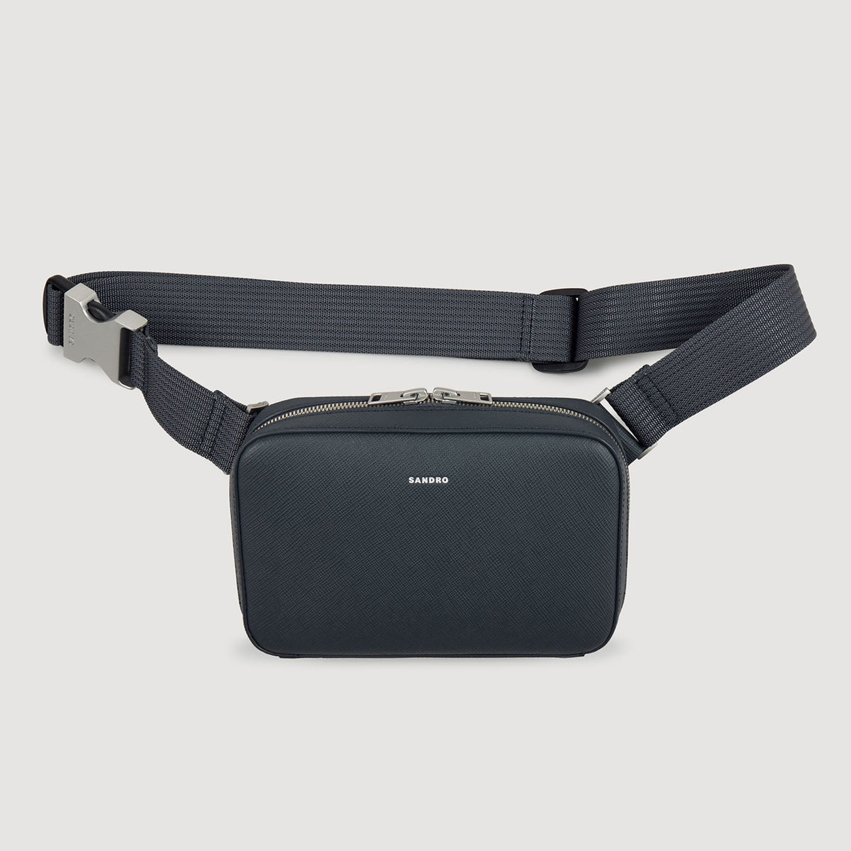 Sandro Small reconstitued leather bag