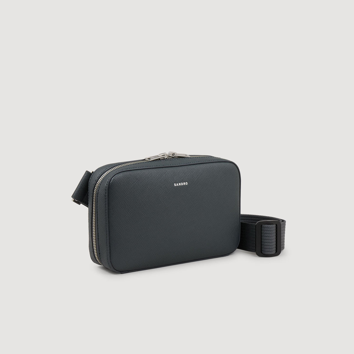 Sandro Small reconstitued leather bag