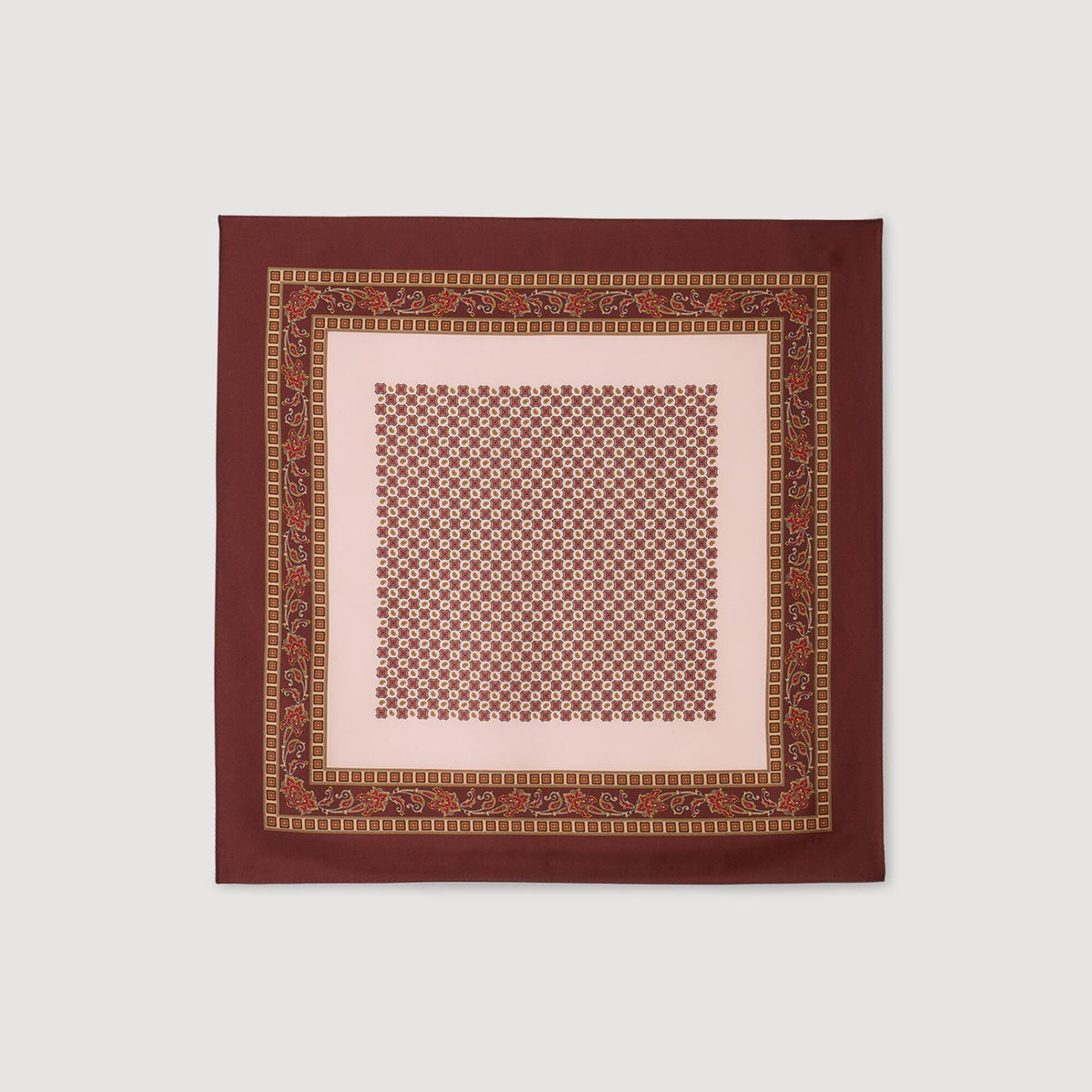 Sandro Placed print scarf