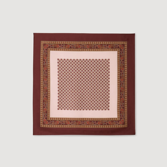 Sandro Placed print scarf