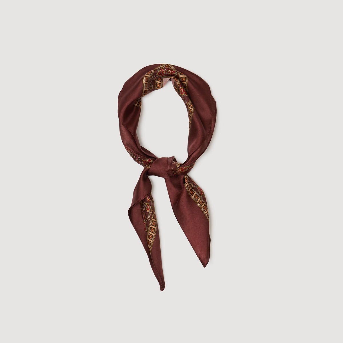 Sandro Placed print scarf