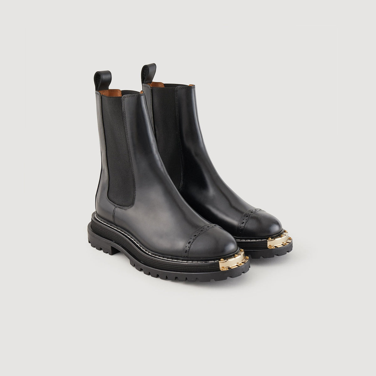 Sandro Ankle boots with notched sole