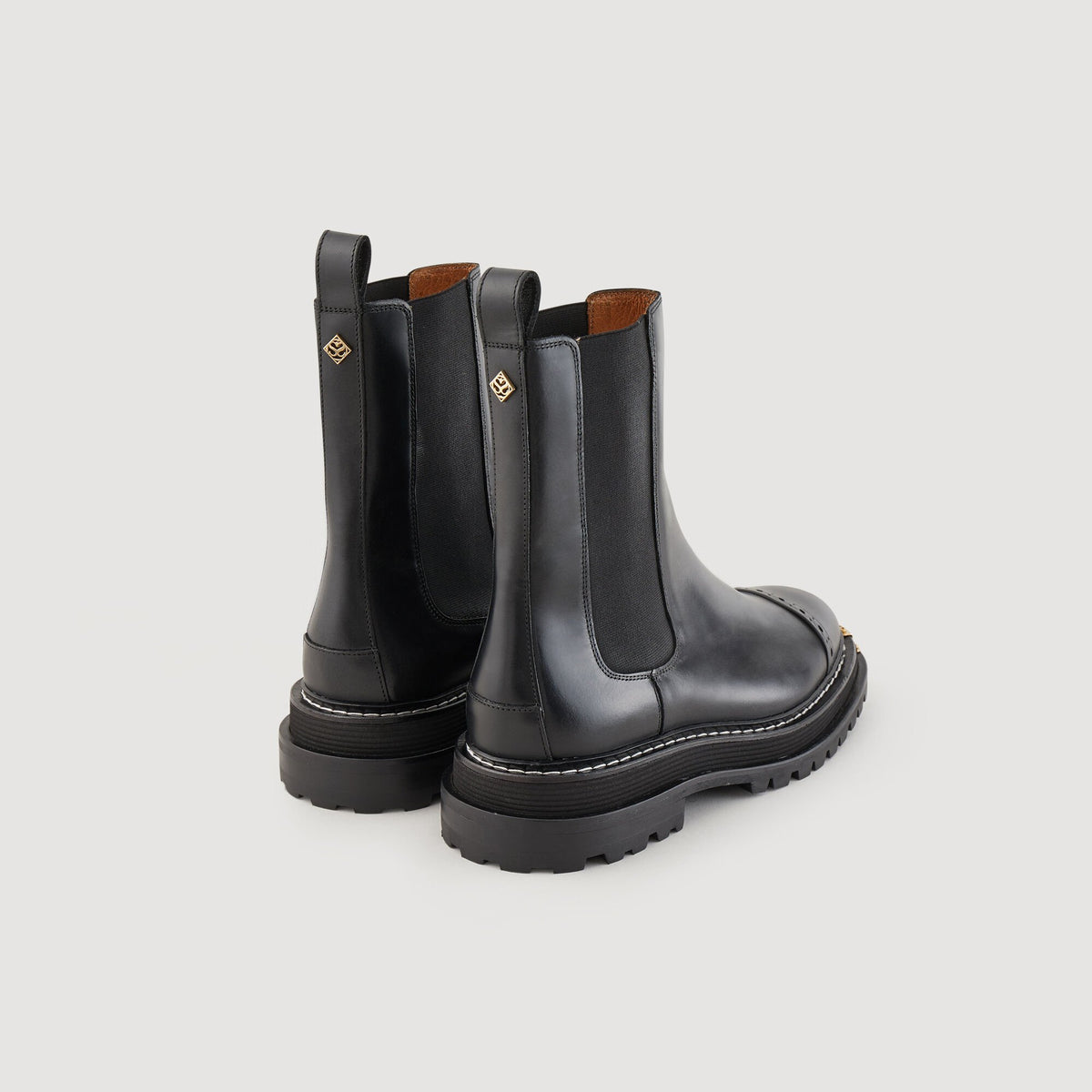 Sandro Ankle boots with notched sole