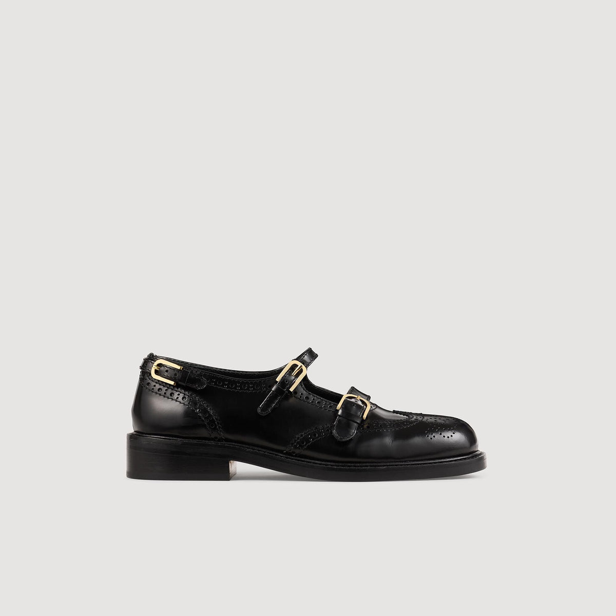 Sandro Multi-Buckle Mary Jane loafers