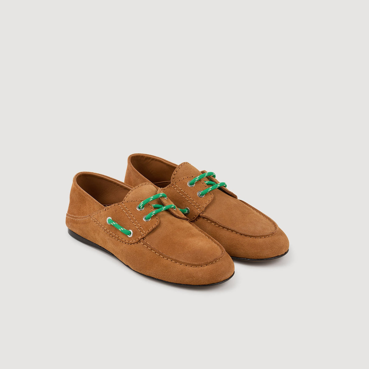 Sandro Suede boat shoe loafers