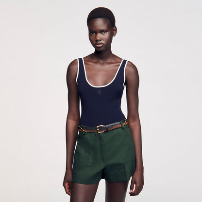 Sandro Knit bodysuit