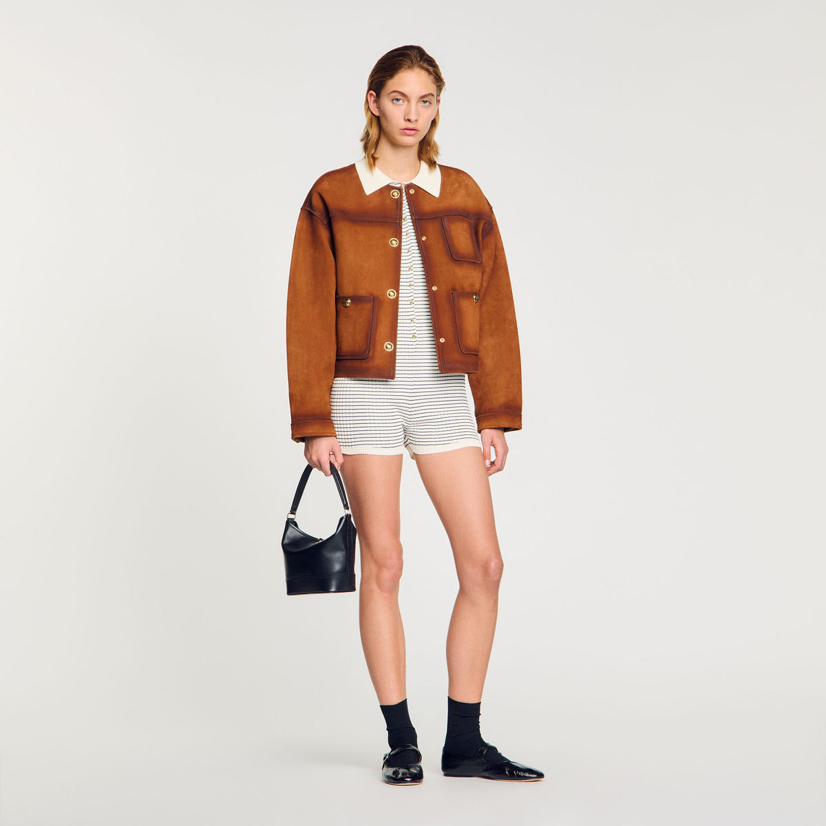 Sandro Suede jacket