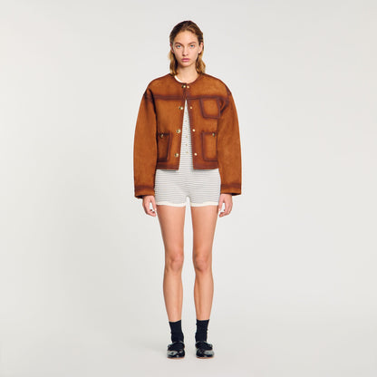 Sandro Suede jacket