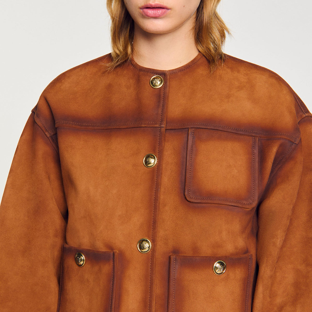 Sandro Suede jacket