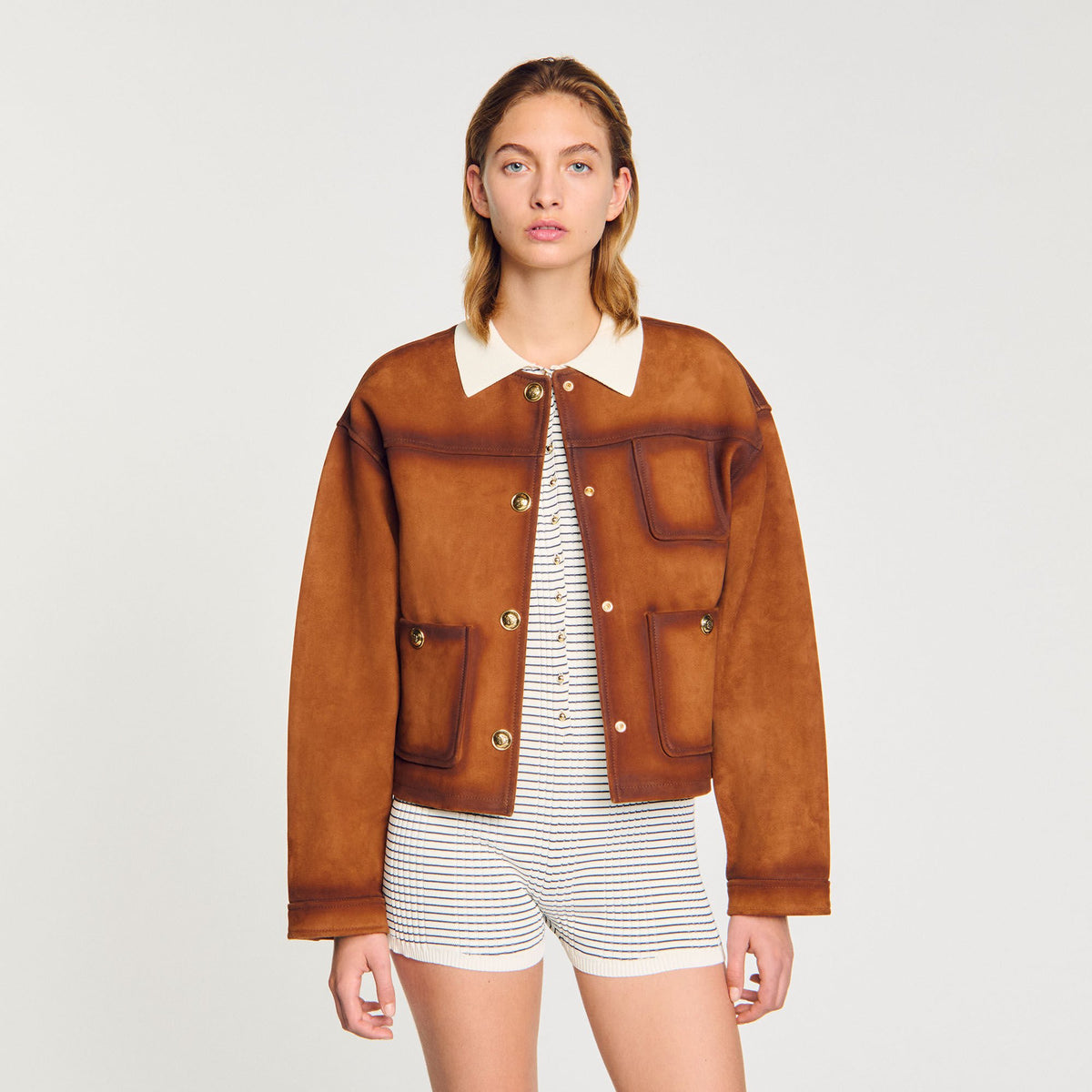 Sandro Suede jacket