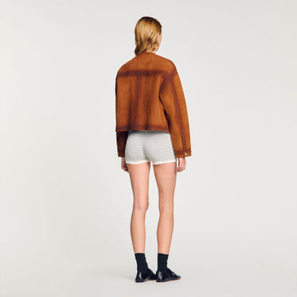 Sandro Suede jacket