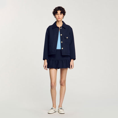 Sandro Jacket with officer buttons