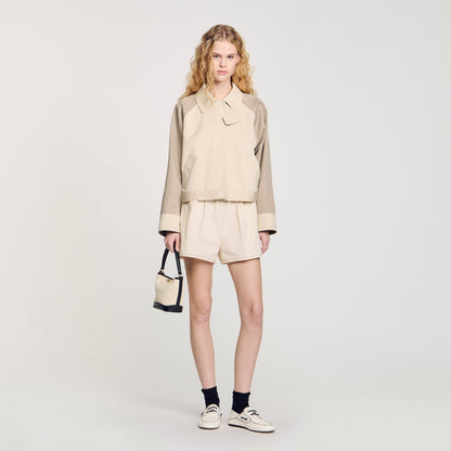 Sandro Two-tone jacket