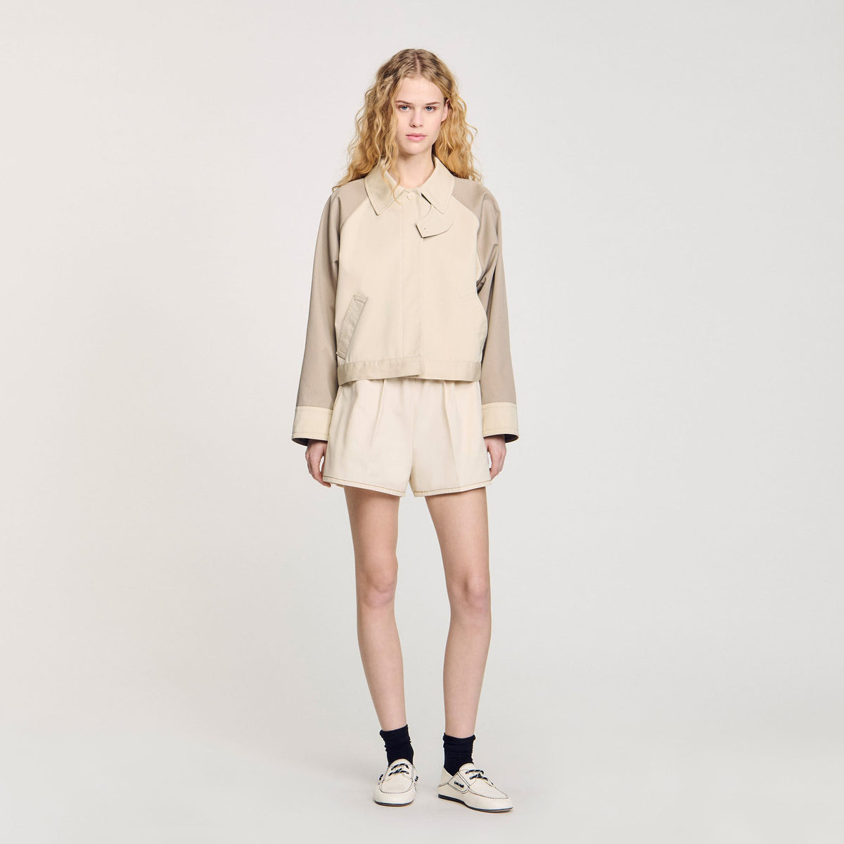 Sandro Two-tone jacket