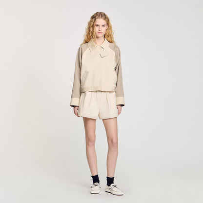 Sandro Two-tone jacket