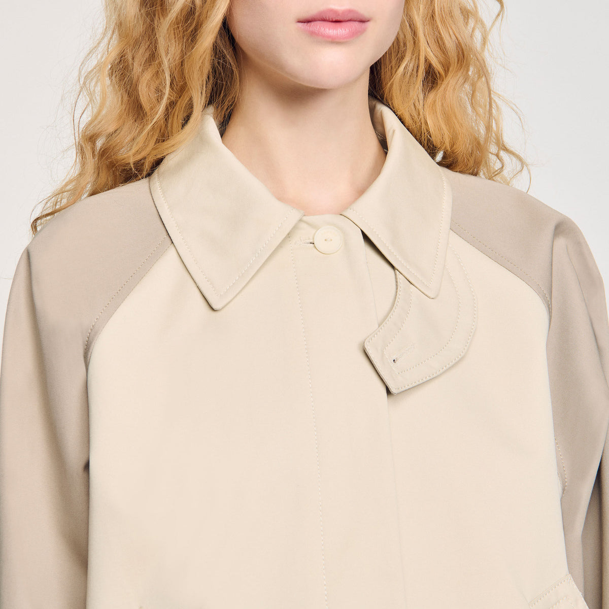 Sandro Two-tone jacket