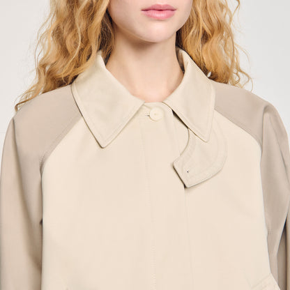 Sandro Two-tone jacket