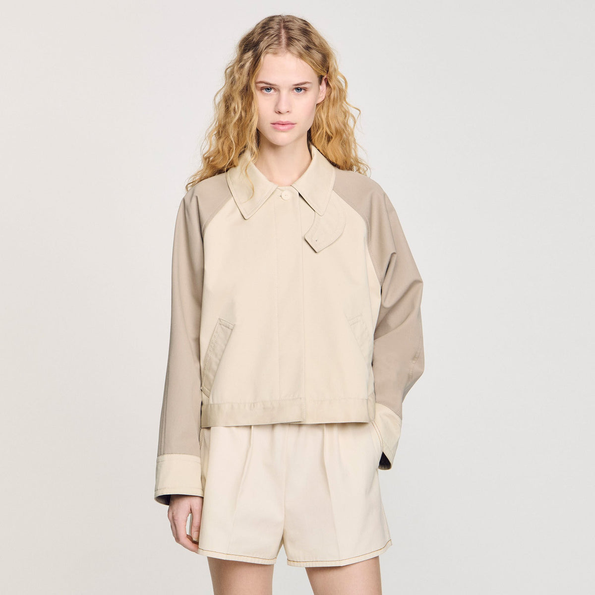 Sandro Two-tone jacket