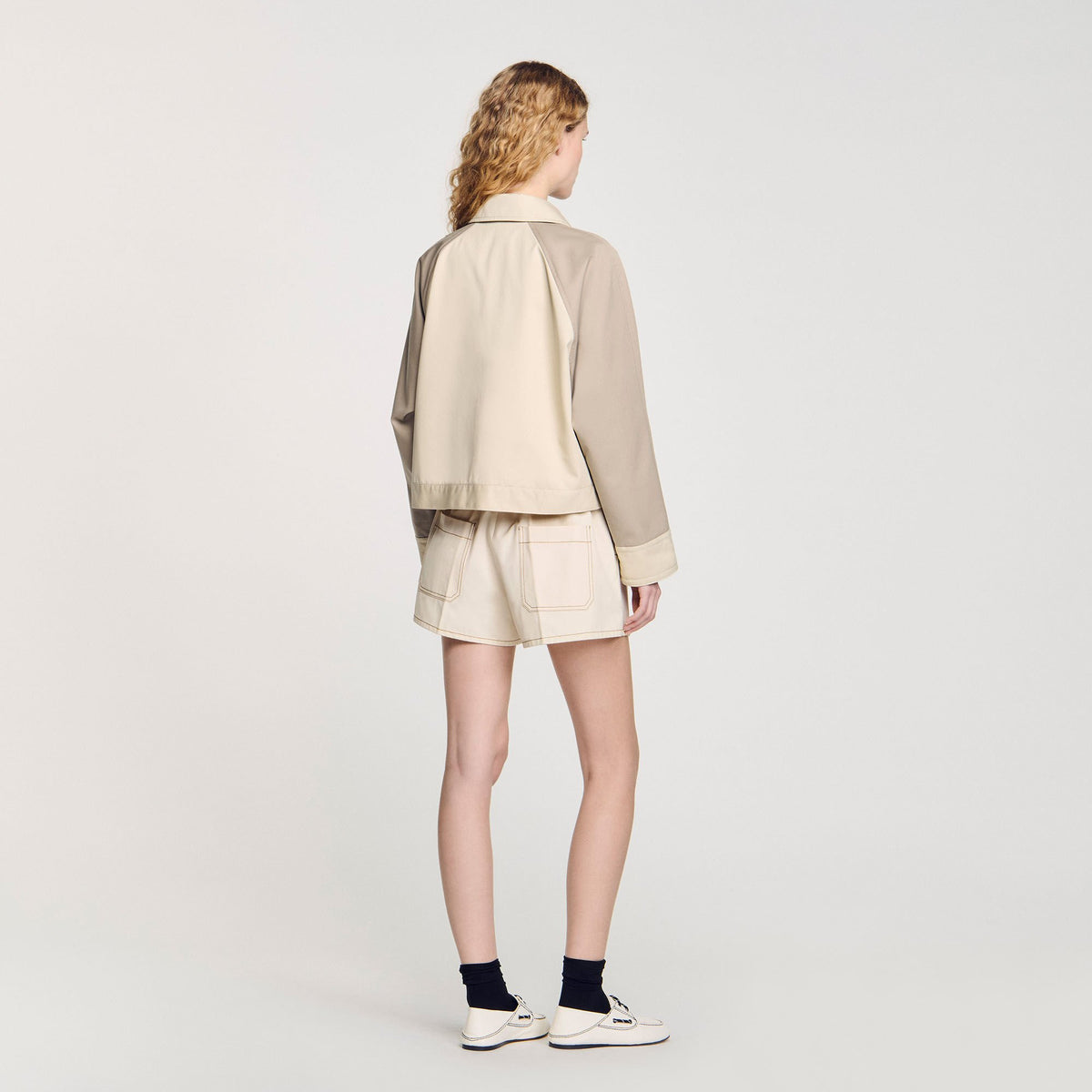 Sandro Two-tone jacket