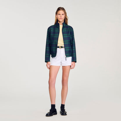Sandro Checked jacket