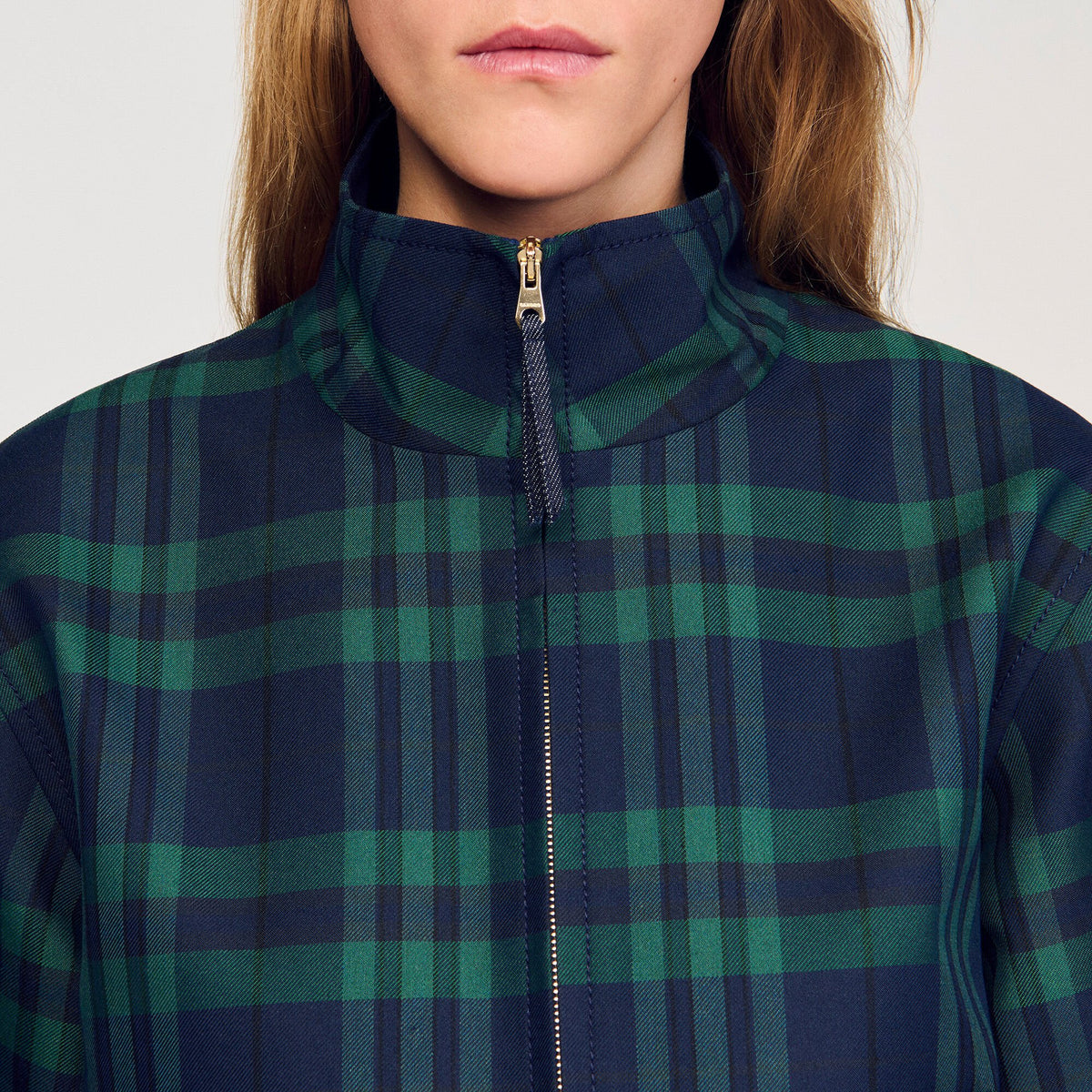 Sandro Checked jacket
