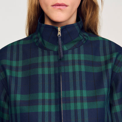 Sandro Checked jacket