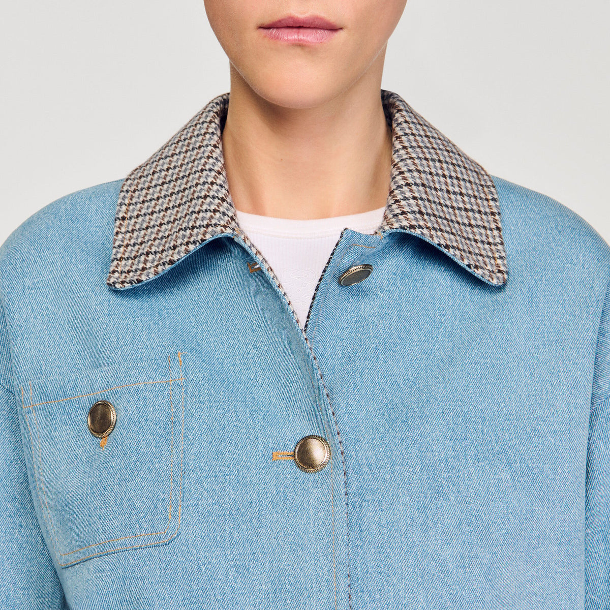 Sandro Denim Jacket