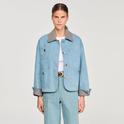 Sandro Denim Jacket