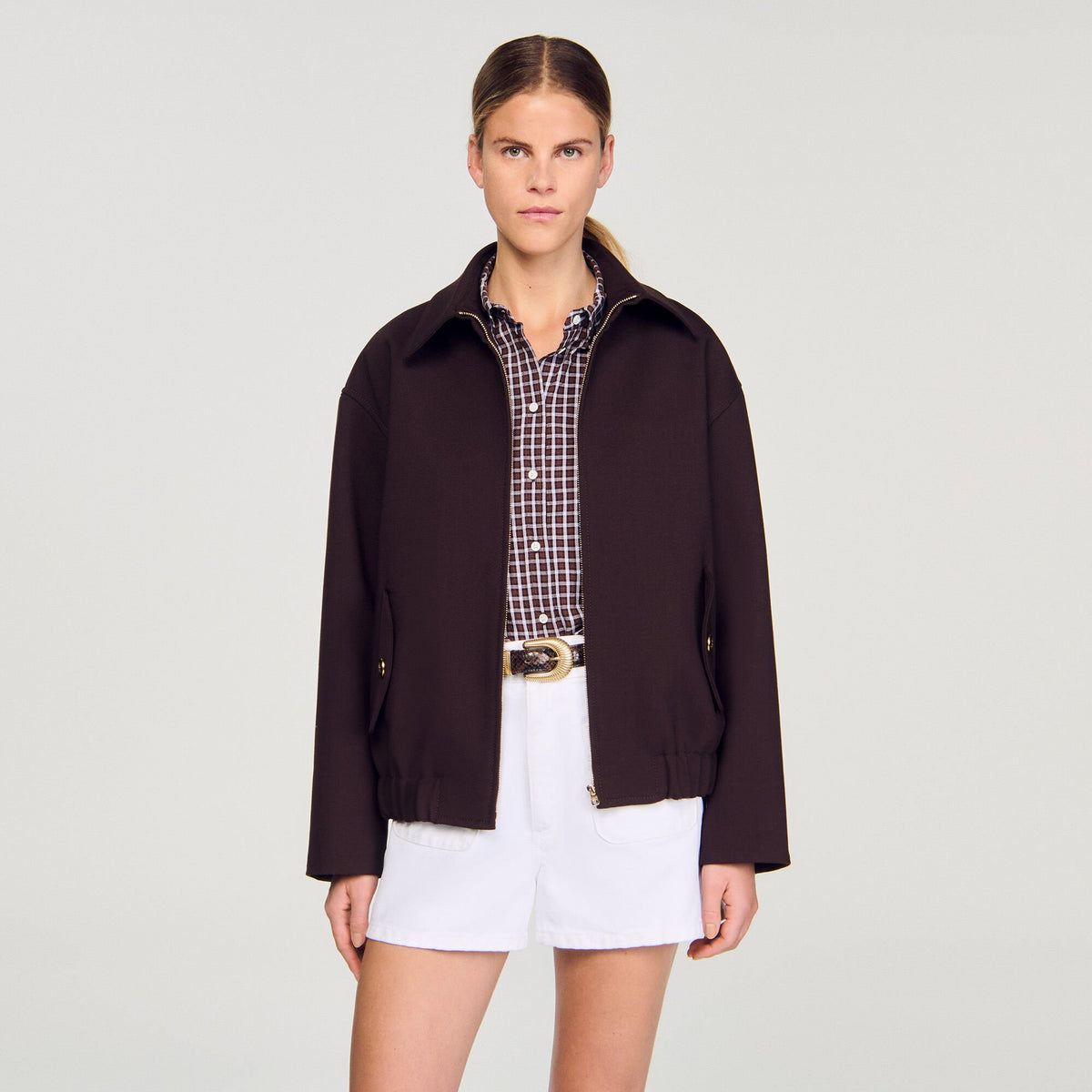 Sandro Oversized jacket