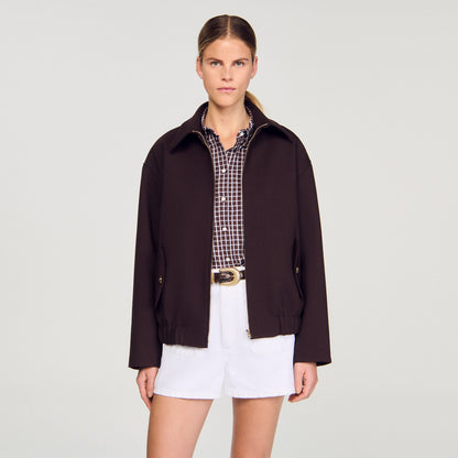 Sandro Oversized jacket