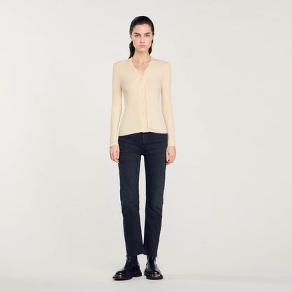 Sandro Cardigan in certified viscose