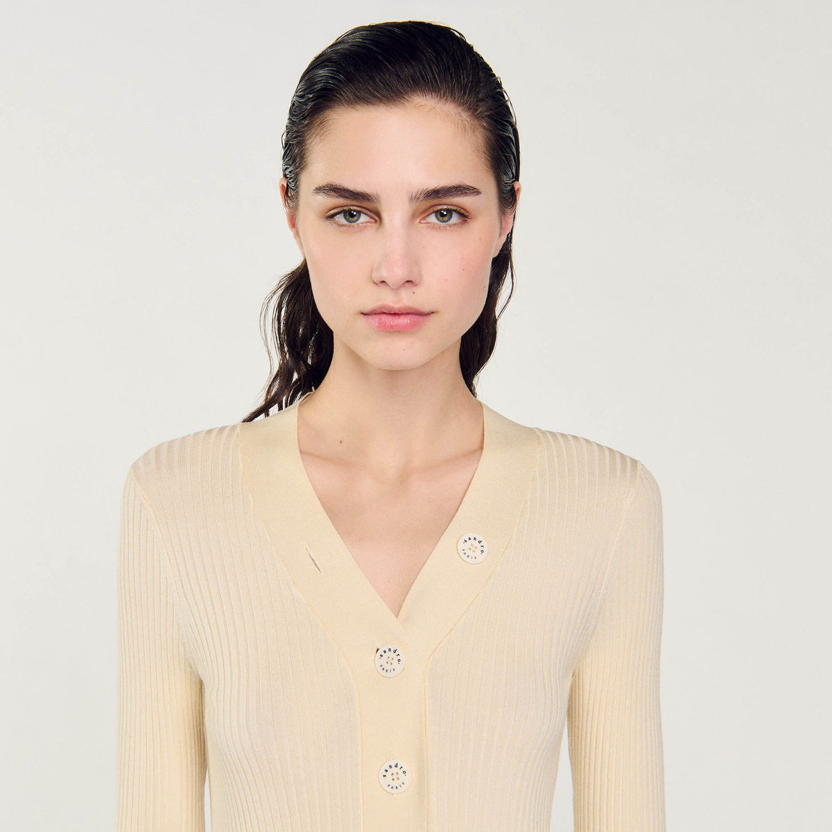 Sandro Cardigan in certified viscose