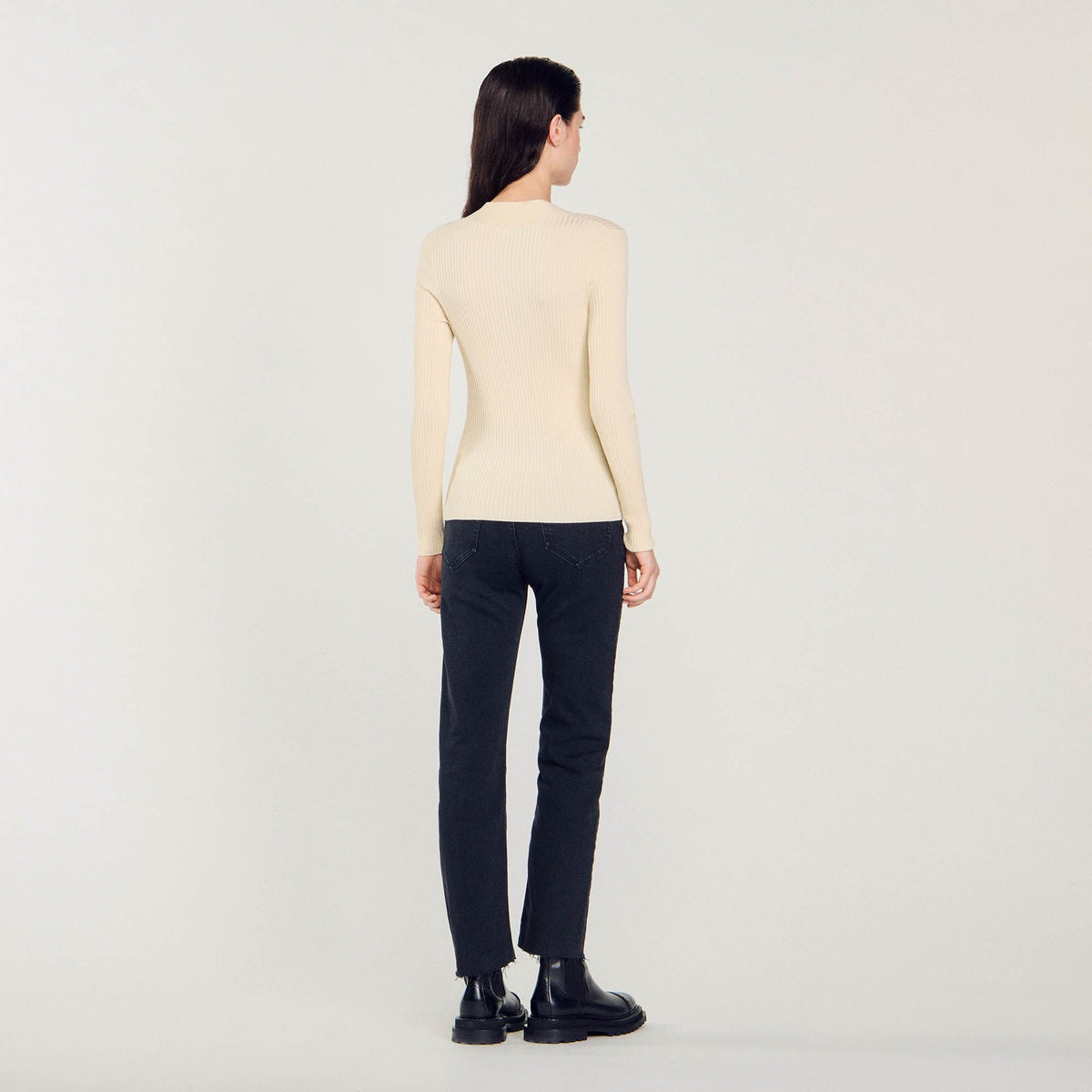 Sandro Cardigan in certified viscose