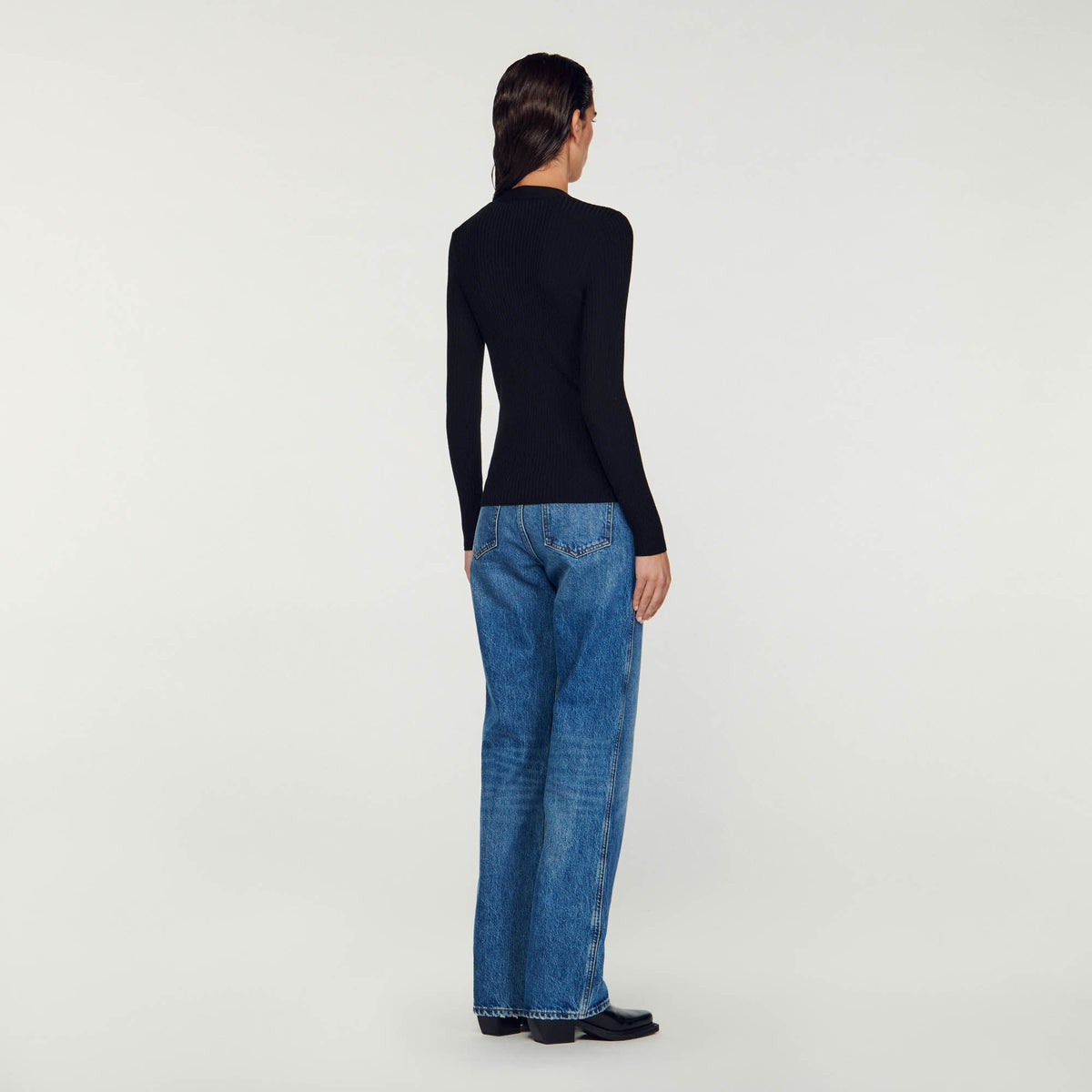 Sandro Cardigan in certified viscose