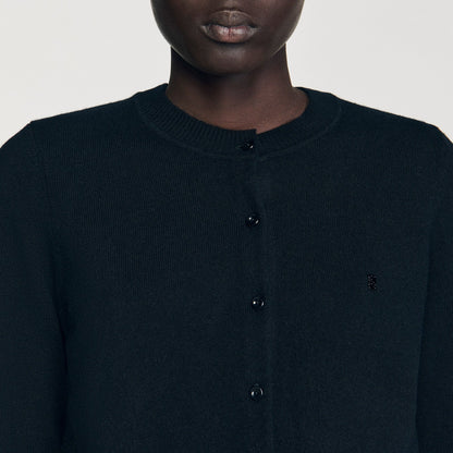 Sandro Ruffled cardigan