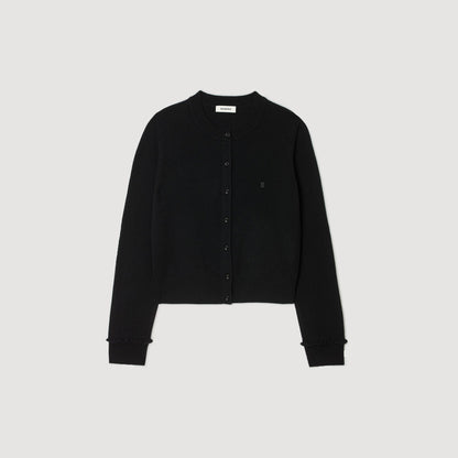 Sandro Ruffled cardigan