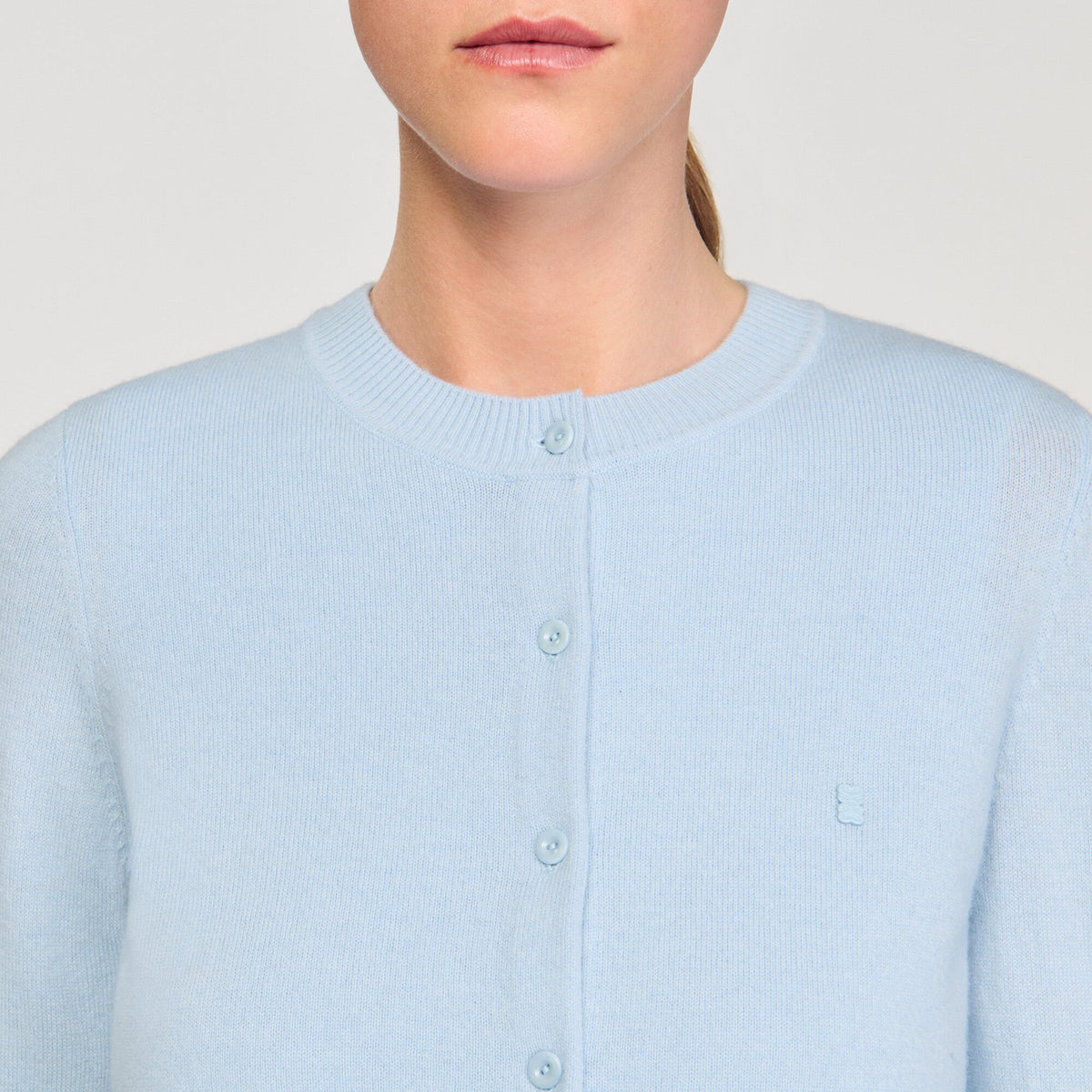 Sandro Ruffled cardigan