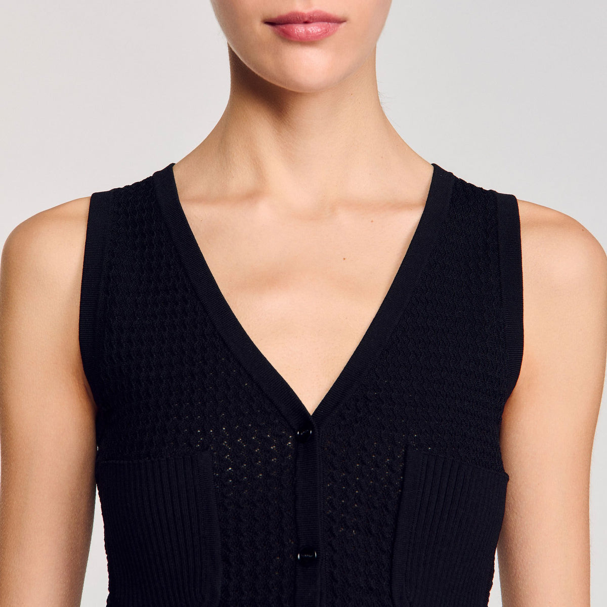 Sandro Decorative knit cardigan