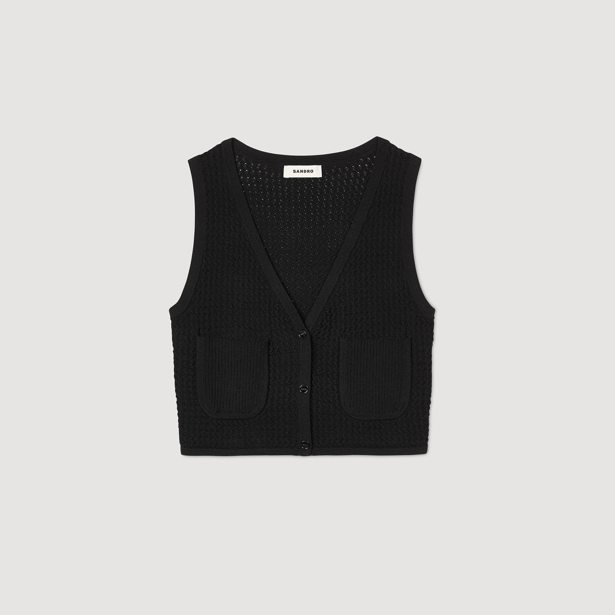 Sandro Decorative knit cardigan