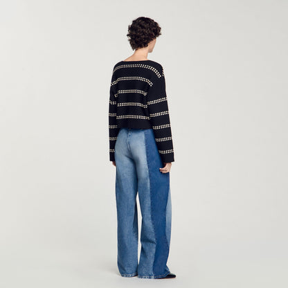 Sandro Studded cardigan