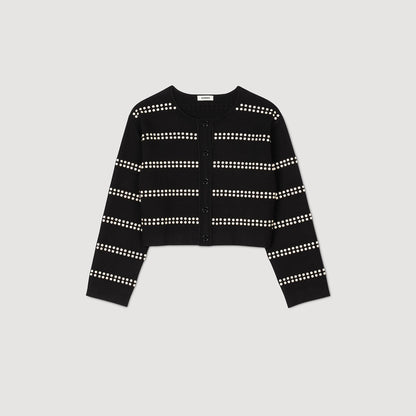 Sandro Studded cardigan